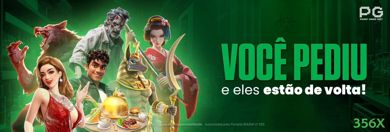 Coleção Premium de Slots 356x - NetEnt, Pragmatic Play, Evolution